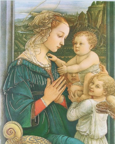 Madonna and child - child, filippo