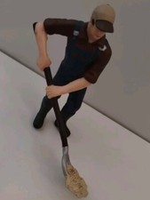 Schleich 13451 Farmer & Fork Straw Cleaning Out Stable