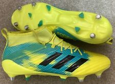 2018 ADIDAS PREDATOR FLARE SG RUGBY BOOTS UK 10.5