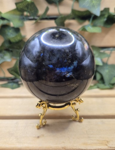 Labradorite sphere large high - sphere,