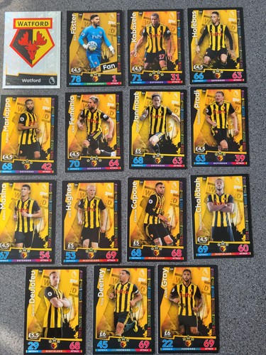 Topps match attax watford fc - match,