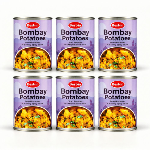 Bombay potatoes 390g 6 cans - 6,