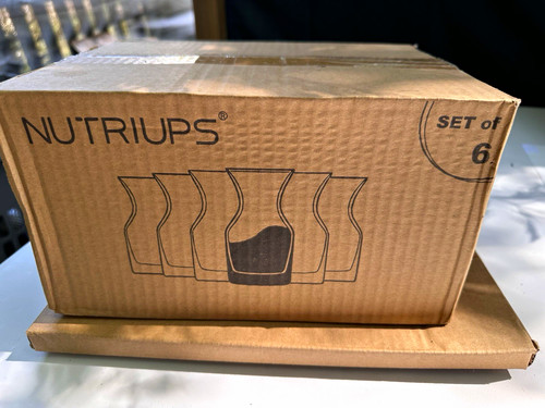 Nutriups whisky glasses - set, of