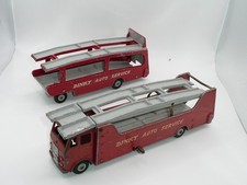 Dinky 984 & 985 Auto Service  Car Carrier Transporter  & Trailer  * original *