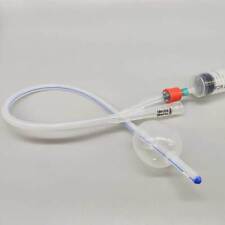 1Pc Disposable Silicone Urinary Catheter 2 Way Balloon Catheter 8Fr-24Fr