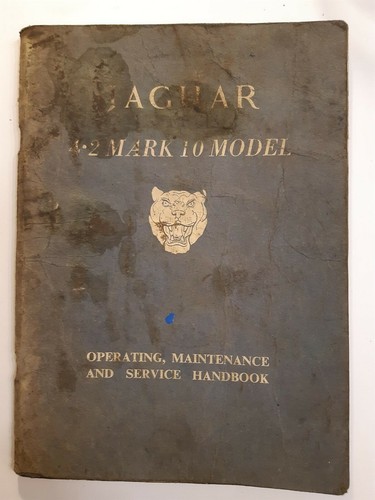 Jaguar mark 10 operating - mark,