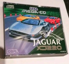 Jaguar Xj220 Sega Mega CD Boxed With Manual 