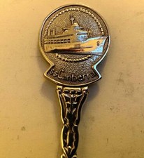 c1960 P&O Shipping Line Falklands War Troop Ship SS Canberra Spoon XZy