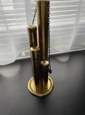 Taiwan Vintage Gold Metal Savings Money Coin ? Piggy Bank Sorter 1970s