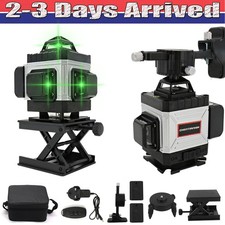360° Laser Level Self Leveling Rechargeable Lazer Level for Construction Measure
