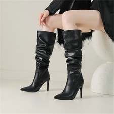 Women's Slouch Ruched Knee