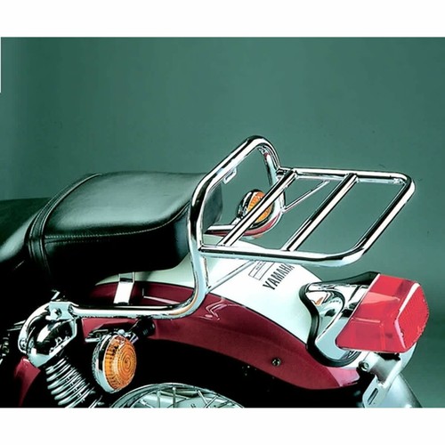 Chrome rear luggage rack - rack, mount