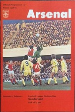Arsenal V Sunderland - 1976/77