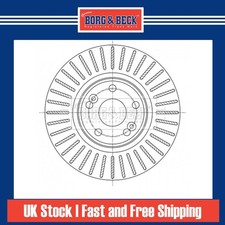 2x Brake Discs Pair Vented For Renault Scenic MK1 1.9 dCi RX4 Front 8200196263