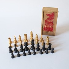 Vintage STAUNTON CHESS SET