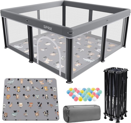 Foldable baby playpen with - baby,