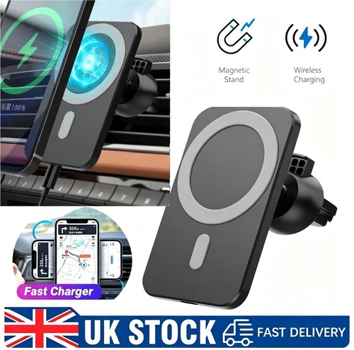 Magnetic wireless car charger - magnetic,