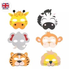 Kids Animal Mask Pack of 6 –