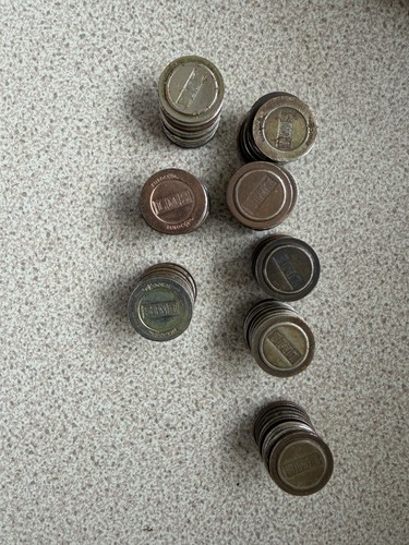 Lms fruit machine tokens - 80,