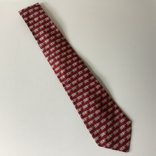 Liberty red silk men - silk, tie