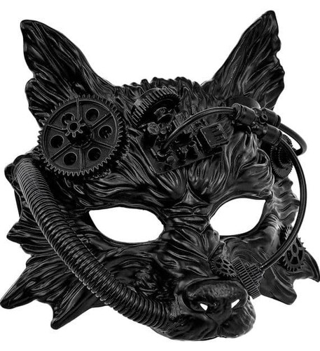 Halloween steampunk wolf - steampunk,