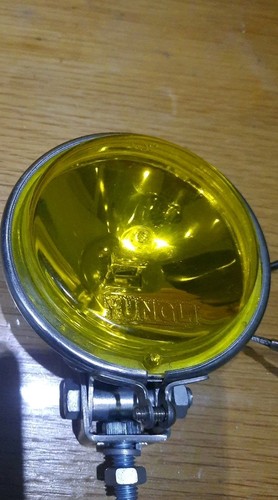 Lambretta vespa yellow spot - lambretta,