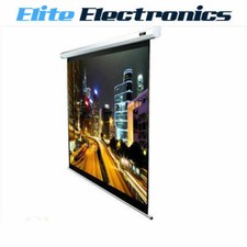 ELITE SCREENS VMAX120XWX2 120" WHITE ELECTRIC MOTORIZED PROJECTOR 16:10