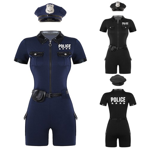 Women bodysuit police jumpsuit - bodysuit,