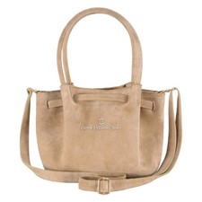 Women's Beige Cow Suede Soft