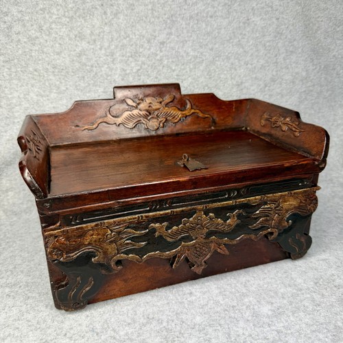 Vintage carved wood chinese - vintage,