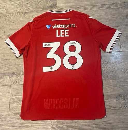Wrexham 2023 home - home, shirt