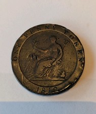 1812 one penny - 1812, token