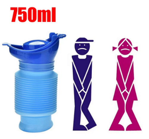 750ml adult urinal portable - 750ml,