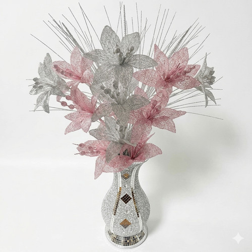 Decorative mosaic vase - mosaic,
