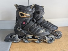 K2 Alexis Boa Womens Inline Skates Black Gold UK5 EU38