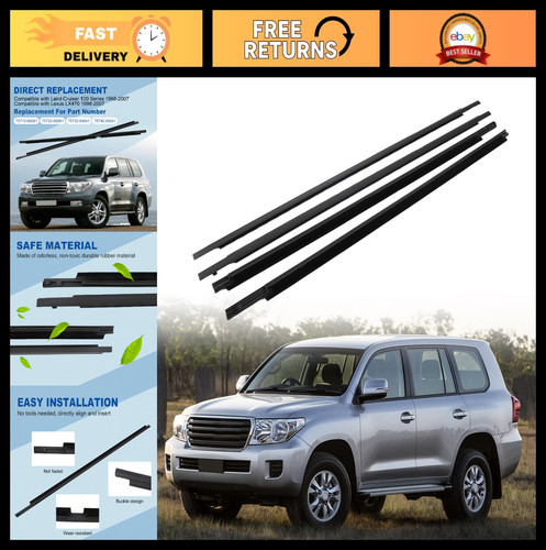 4pc weatherstrip window trim - window,