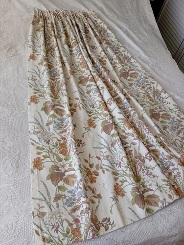 Pair vintage window curtains - pair,