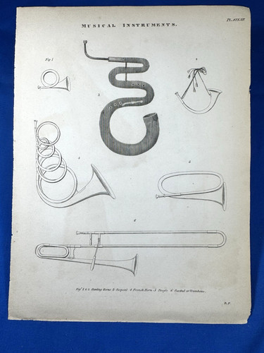 1810 copper engraved plate - c.1810,