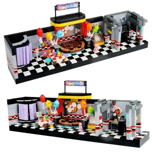 1388 pcs moc five nights - 1388,