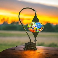 Handmade Swan Neck Mosaic