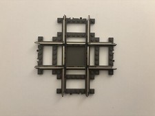 LEGO Train Track 9V Crossing 32087 - Dark Gray
