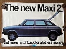 Leyland MAXI 2 POSTER Austin Manual COOPER PARTS ROVER BMC Metro WEDGE MINI