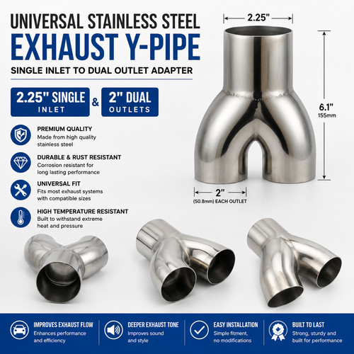 Universal stainless steel - 1x,