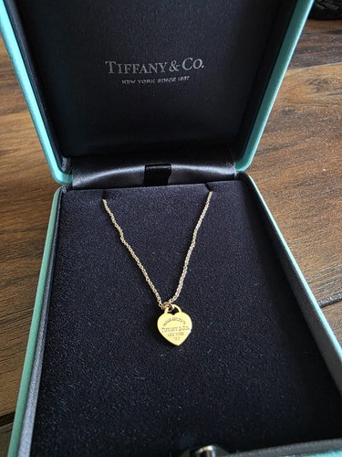 Tiffany gold 18ct return - &,
