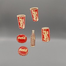 Coca Cola Enamel Pin Badge Set