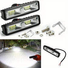2X 48W LED Work Light Bar Flood Spot Lights Driving Lamp Offroad Car SUV 12V UK