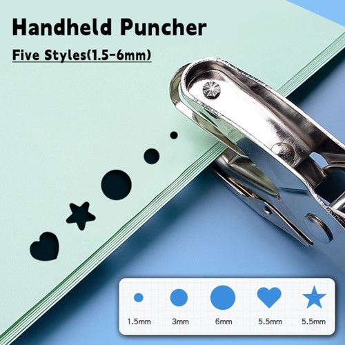 Round star heart shape hole - shape,