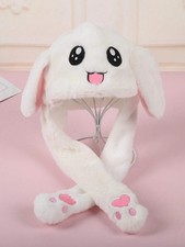 Rabbit Hat Cute Ear Moving