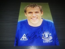 Phil Neville Unsigned Everton