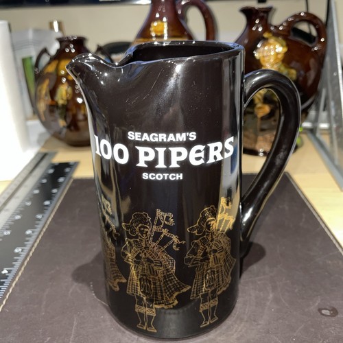 Seagram 100 pipers scotch - 100,